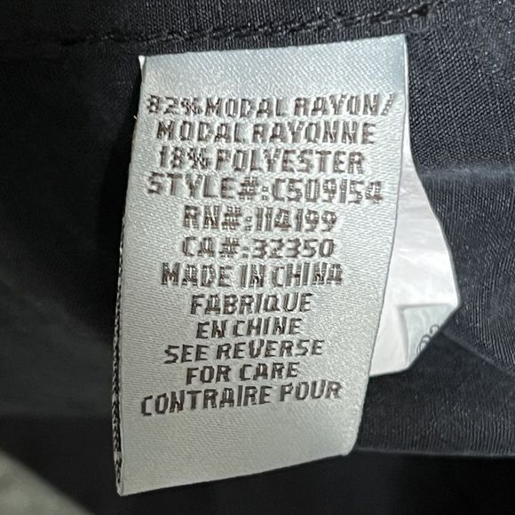 Quiksilver Floral Button Up Shirt Men's L Black Embroidered Short Sleeve Modal - Picture 13 of 17